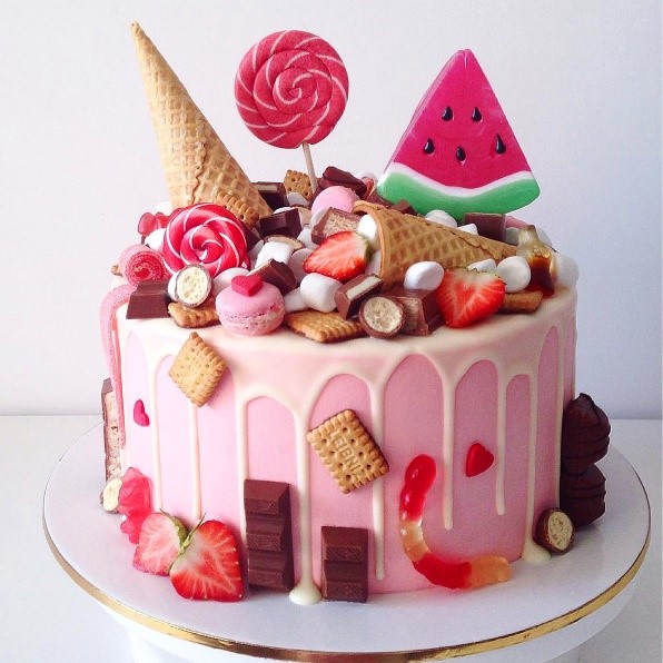 Идеальная сладкая сказка – ягодные торты на любой вкус | Блог Цветок .